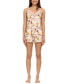 ფოტო #1 პროდუქტის Women's Cindy 2-Pc. Floral Satin Pajamas Set