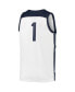 Men's #1 White Butler Bulldogs Team Replica Basketball Jersey Белый, L - фото #4