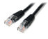 Фото #7 товара StarTech.com Cat5e Patch Cable with Molded RJ45 Connectors - 15 m - Black - 15 m - Cat5e - U/UTP (UTP) - RJ-45 - RJ-45