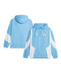 ფოტო #1 პროდუქტის Men's Sky Blue Manchester City 2023/24 Pre-Match Anthem Full-Zip Hoodie Jacket