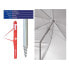 ATOSA 200 cm Orientable Aluminum Nylon Upf 4 Assorted 32/32 mm Parasol