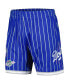 Фото #3 товара Men's Royal Los Angeles Dodgers Cooperstown Collection City Collection Mesh Shorts