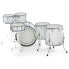 Gretsch Drums US Custom Rock Set White Glass