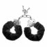 Cuffs S Pleasures Furry Black