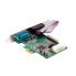 Фото #9 товара 2S1P Native PCI Express Parallel Serial Combo Card with 16550 UART - PCIe - Serial - PCIe 1.0a - RS-232 - Green - Stainless steel - ASIX - MCS9901CV-CC