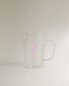 Фото #2 товара Borosilicate mug with initial p