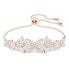 Swarovski Damen Armband Lilia Schmetterling, Weiß, Roségoldfarbe 5636430 - фото #1