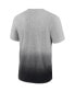 Men's Heathered Gray, Black Washington Football Team Team Ombre T-shirt