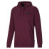 Puma Essential Embroidery Logo Pullover Hoodie Mens Burgundy Casual Outerwear 84