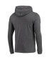 Men's Black, Heather Charcoal Army Black Knights Meter Long Sleeve Hoodie T-shirt and Jogger Pajama Set