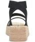 ფოტო #3 პროდუქტის Women's Samella Strappy Platform Wedge Sandals