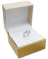 2-Pc. Set Cubic Zirconia Ring & Matching Band in Sterling Silver, Created for Macy's