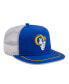 Men's Royal, White Los Angeles Rams Original Classic Golfer Snapback Hat