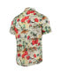 Men's Cream Cleveland Browns Paradise Floral Button-Up Shirt