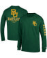 Фото #1 товара Men's Green Baylor Bears Team Stack Long Sleeve T-shirt