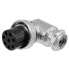 EUROCONNEX Microphone 8 Pin Angled 1620 Female GX16 Connector