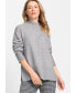 ფოტო #1 პროდუქტის Women's Long Sleeve Mock Neck Pullover