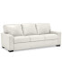 Фото #9 товара Ennia 82" Leather Queen Sleeper Sofa, Created for Macy's