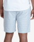 ფოტო #2 პროდუქტის Men's Windowpane Plaid Cotton Pajama Shorts