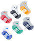 ფოტო #2 პროდუქტის Baby and Toddler Boys or Girls Multi Logo Socks, Pack of 6