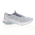 Фото #1 товара Asics Novablast 2 Platinum 1011B289-020 Mens Gray Mesh Athletic Running Shoes