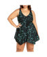 Фото #1 товара Plus Size Icon Print Swimdress