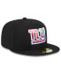 Men's Black New York Giants 2023 NFL Crucial Catch 59FIFTY Fitted Hat