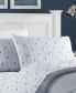 Фото #4 товара Audley Cotton Percale 3-Piece Sheet Set, Twin