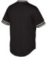 Фото #4 товара Men's Black Beast Mode Collegiate Logo V-Neck Jersey T-shirt