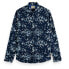 Фото #1 товара SCOTCH & SODA Slim Fit Printed Poplin Long Sleeve Shirt