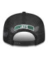 Фото #3 товара Men's Black New York Jets Shade Trucker 9FIFTY Snapback Hat