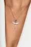 Charming gold-plated Angel necklace with zircons NCL132Y