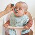 DONE BY DEER Silicone Baby Spoon 3-Pack Wally