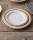 Crestwood Gold Set of 4 Dinner Plates, Service For 4