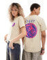 Фото #8 товара Obey unisex panther ying yang short sleeve t-shirt in beige