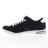 Фото #10 товара Dexter Pacific DM0001191 Mens Black Canvas Lace Up Athletic Bowling Shoes