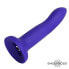 Фото #8 товара Vibrating Color-Changing Dildo Blue to Purple Size M 17 cm
