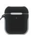 Фото #1 товара Ремешок для часов WITHit черный с серыми акцентами Apple AirPod Sport Case