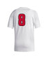 Men's #8 White Louisville Cardinals Alumni Replica Jersey