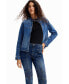 Women's Slim biker jeans Синий, 4 - фото #3