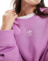 adidas Originals Essentials crew sweatshirt in purple