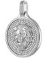 Фото #2 товара Esquire Men's Jewelry cubic Zirconia Lion Pendant in Sterling Silver, Created for Macy's