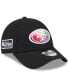 Men's Black San Francisco 49ers 2023 NFL Crucial Catch 9FORTY Adjustable Hat - фото #1