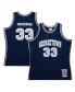 Фото #1 товара Men's Alonzo Mourning Navy Georgetown Hoyas 1991/92 Swingman Player Jersey