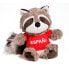 Фото #1 товара NICI Raccoon 25 cm Dangling With TShirt Red Espana Teddy