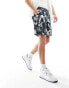 Фото #1 товара Farah sepel fatigue print shorts in navy