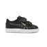 Фото #1 товара Puma Smash 3.0 Dance Party Glitter Slip On Toddler Girls Black Sneakers Casual