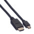 VALUE Mini DisplayPort Cable - Mini DP-HDTV - M/M - 3 m - 3 m - Mini DisplayPort - Male - Male - Straight - Straight