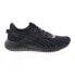 Фото #2 товара Reebok Lite Plus 3.0 Mens Black Canvas Lace Up Athletic Running Shoes