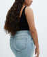 ფოტო #7 პროდუქტის Women's Mom Comfort High Rise Jeans